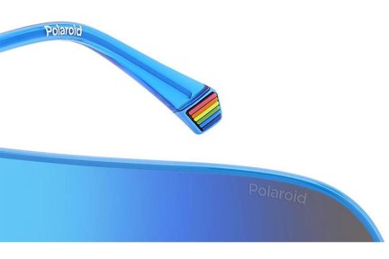 Zonnebril Polaroid PLD6222/S MVU/5X Polarized Panorama | Shield Blauw