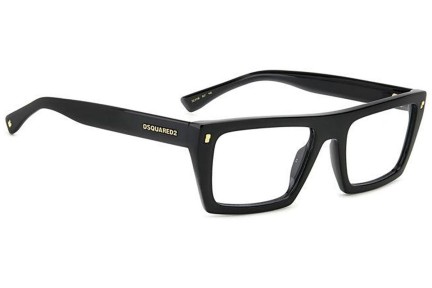 Brillen Dsquared2 D20130 807 Flat Top Zwart