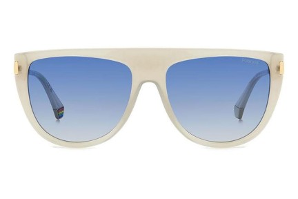 Zonnebril Polaroid PLD6221/S/X 10A/Z7 Polarized Flat Top Beige