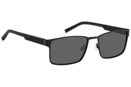 Zonnebril Tommy Hilfiger TH2087/S 003/M9 Polarized Rechthoekige Zwart