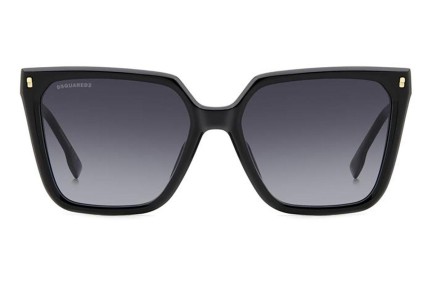 Zonnebril Dsquared2 D20135/S 807/9O Vierkant Zwart