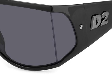 Zonnebril Dsquared2 D20124/S ANS/IR Flat Top Zwart