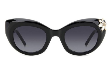 Zonnebril Carolina Herrera HER0215/S 807/9O Cat Eye Zwart