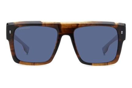 Zonnebril Dsquared2 D20127/S EX4/KU Flat Top Bruin