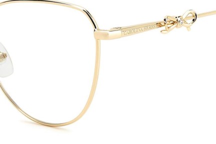 Brillen Carolina Herrera HER0220 S9E Rechthoekige Goud