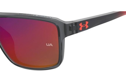 Zonnebril Under Armour UAKICKOFF/F 268/MI Rechthoekige Grijs