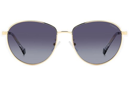 Zonnebril Polaroid PLD4171/G/S/X 2F7/WJ Polarized Ronde Goud