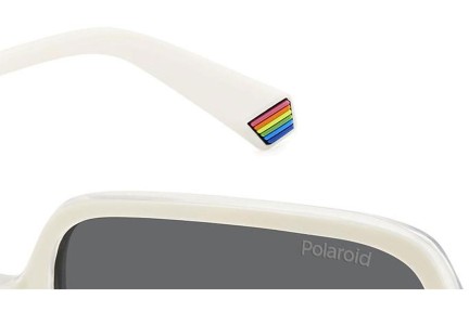 Zonnebril Polaroid PLD6219/S VK6/M9 Polarized Vierkant Wit