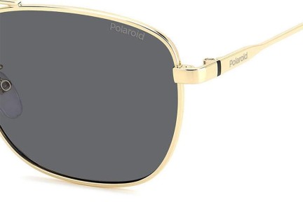 Zonnebril Polaroid PLD4172/G/S/X 2F7/M9 Polarized Rechthoekige Goud