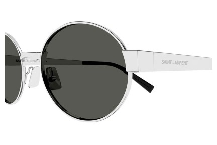 Zonnebril Saint Laurent SL692 002 Ronde Zilver