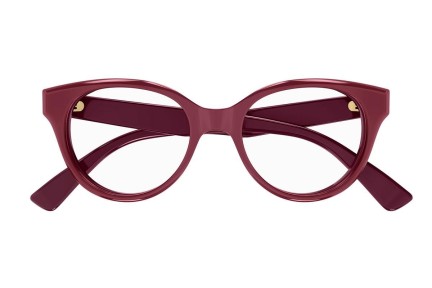 Brillen Gucci GG1590O 006 Ronde Rood