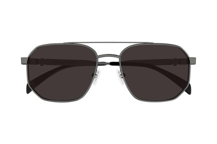 Zonnebril Alexander McQueen AM0458S 001 Pilot Grijs