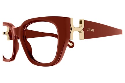 Brillen Chloe CH0238O 004 Rechthoekige Rood