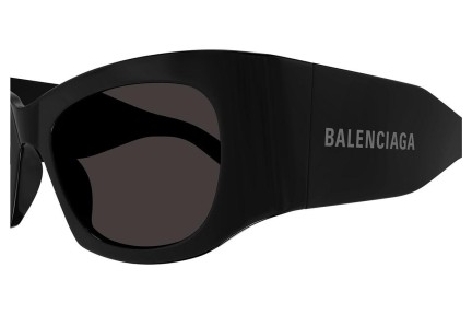 Zonnebril Balenciaga BB0327S 001 Vierkant Zwart