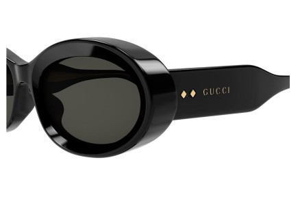 Zonnebril Gucci GG1527S 001 Ronde Zwart