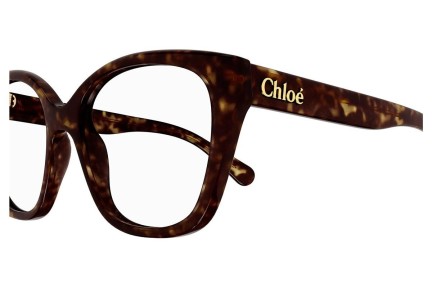 Brillen Chloe CH0241O 002 Vierkant Havana