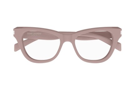 Brillen Saint Laurent SL472 006 Cat Eye Roze