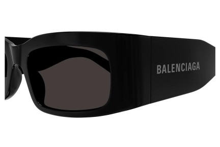 Zonnebril Balenciaga BB0328S 001 Vierkant Zwart