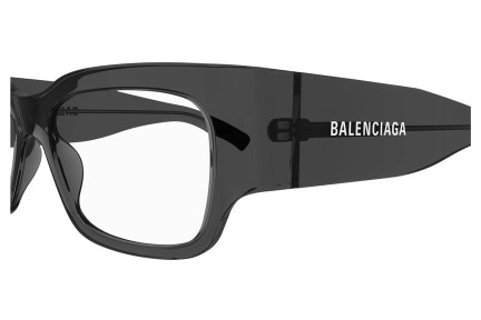 Brillen Balenciaga BB0332O 004 Vierkant Grijs