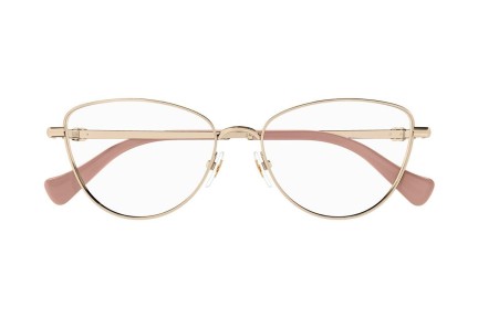 Brillen Gucci GG1595O 002 Cat Eye Goud