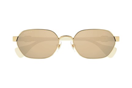 Zonnebril Gucci GG1593S 002 Ovaal Goud