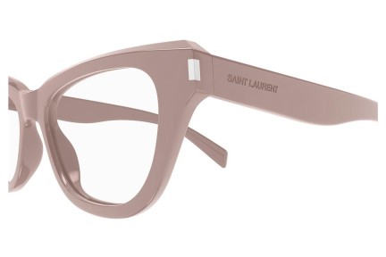 Brillen Saint Laurent SL472 006 Cat Eye Roze