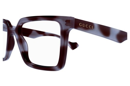 Brillen Gucci GG1540O 008 Vierkant Grijs