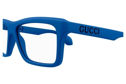 Brillen Gucci GG1573O 004 Rechthoekige Blauw