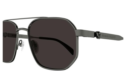 Zonnebril Alexander McQueen AM0458S 001 Pilot Grijs