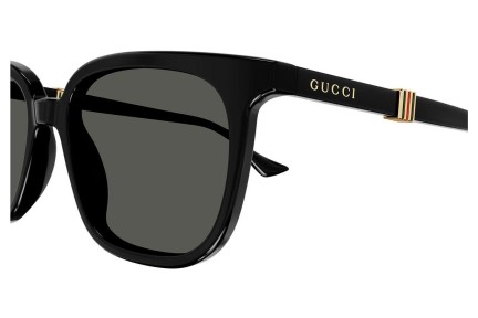 Zonnebril Gucci GG1493S 001 Vierkant Zwart