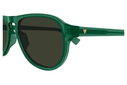 Zonnebril Bottega Veneta BV1292S 003 Pilot Groen