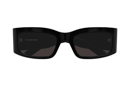 Zonnebril Balenciaga BB0328S 001 Vierkant Zwart