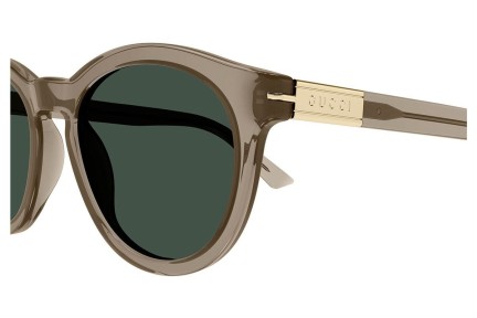 Zonnebril Gucci GG1501S 004 Ronde Bruin