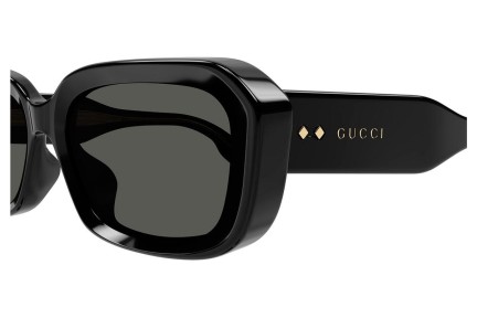 Zonnebril Gucci GG1531SK 001 Rechthoekige Zwart