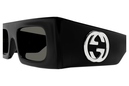 Zonnebril Gucci GG1646S 001 Vierkant Zwart