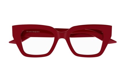 Brillen Alexander McQueen AM0453O 003 Cat Eye Rood