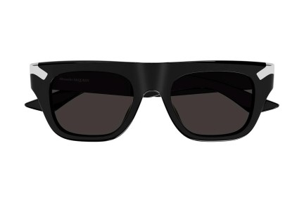 Zonnebril Alexander McQueen AM0441S 001 Rechthoekige Zwart