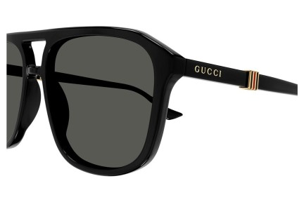 Zonnebril Gucci GG1494S 001 Pilot Zwart