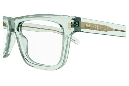 Brillen Gucci GG1525O 004 Vierkant Groen