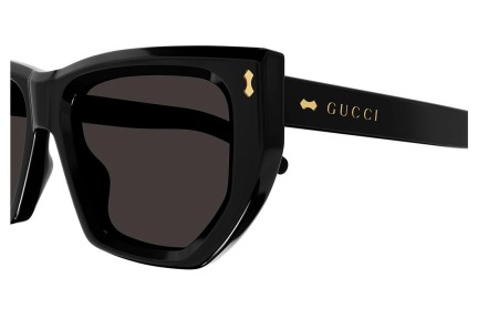 Zonnebril Gucci GG1520S 001 Vierkant Zwart