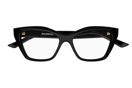 Brillen Balenciaga BB0342O 005 Cat Eye Zwart