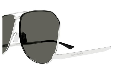 Zonnebril Saint Laurent SL690DUST 002 Pilot Zilver