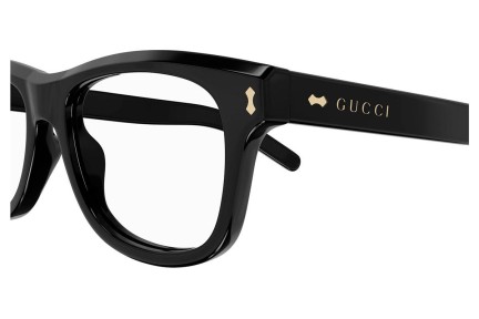 Brillen Gucci GG1526O 005 Vierkant Zwart