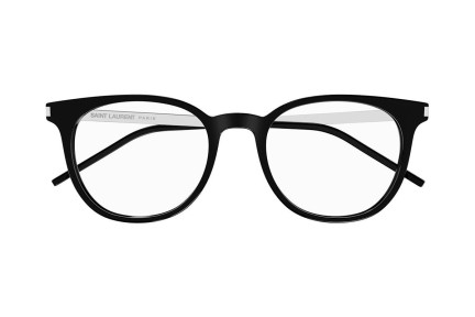 Brillen Saint Laurent SL683/F 001 Ronde Zwart