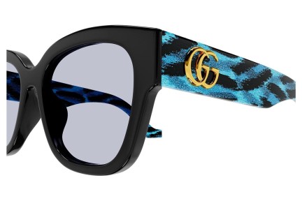 Zonnebril Gucci GG1550SK 003 Ovaal Zwart