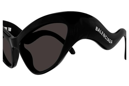 Zonnebril Balenciaga BB0319S 001 Cat Eye Zwart