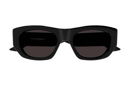 Zonnebril Alexander McQueen AM0450S 001 Rechthoekige Zwart