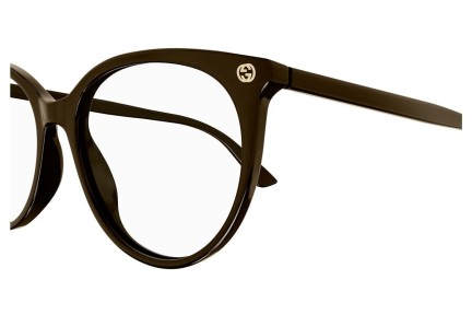 Brillen Gucci GG0093O 007 Ronde Bruin