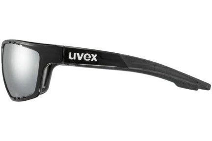 Zonnebril uvex sportstyle 706 Black S3 Rechthoekige Zwart