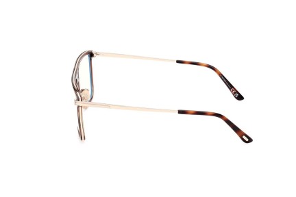 Brillen Tom Ford FT5944-B 056 Flat Top Havana